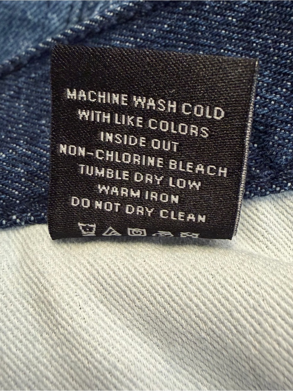 Rails Getty Crop Jeans Indigo Patchwork Wide Leg Raw Hem Womens 27 NWT - Picture 15 of 15